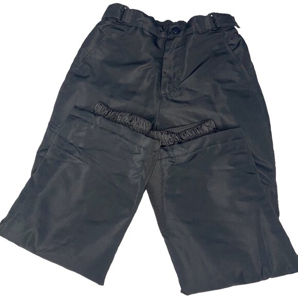 Swiss Tech Kids Snow Pants Size M (8) Black | Insulated Winter Ski Pants - Picture 13 of 13